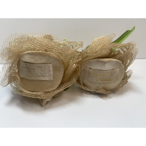 Katherine’s Collection Wayne Kleski Victorian Ornaments Velvet Lace Set Of 2 - Picture 5 of 7